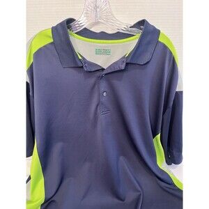 Ben Hogan Performance Golf Polo 3xl Blue,Green, Gray
